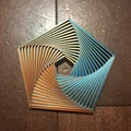 Fidget Pentagon – Ngũ giác telescoping print-in-place - Thumbnail 1