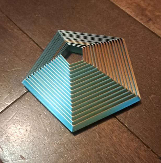 Fidget Pentagon – Ngũ giác telescoping print-in-place - Image 4