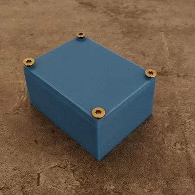 Hộp đựng linh kiện điện tử (Customizable electrical box) in 3D