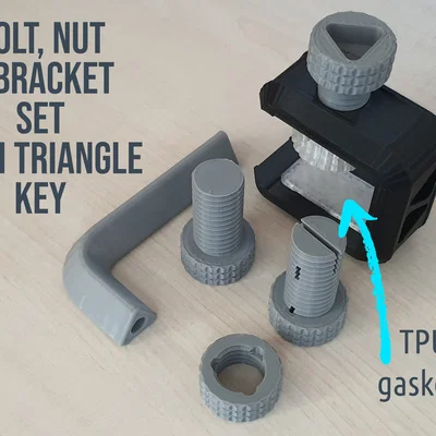 Bộ Vít, Đai Ốc và Kẹp Đa Năng (Bolt, Nut & Bracket SET) Cho Mọi Dự Án