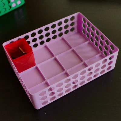 Gridfinity Baseplate Basket [PARAMETRIC] – Giỏ baseplate cho bin Gridfinity