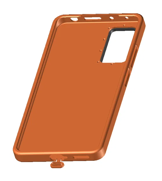 Ốp lưng Xiaomi Redmi Note 11 Pro 5G kèm nắp che USB‑C - Image 3