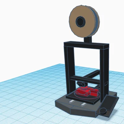 Ender 3 V3 SE (Model Tinkercad)