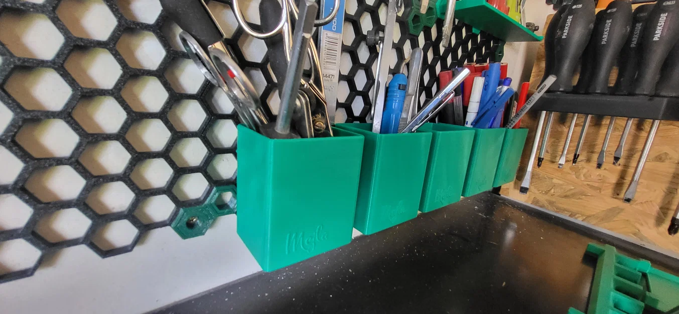 Bộ Phụ Kiện Tường Treo Honeycomb Storage Wall - In 3D Tiện Lợi - Image 1