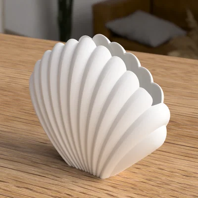 Bình Hoa Vỏ Sò Biển (Sea Shell Vase)