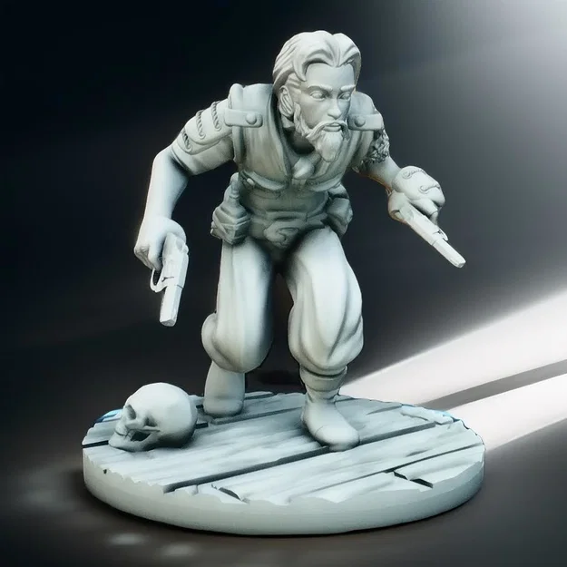 Mô hình xạ thủ Gunslinger độc đáo cho Board Game - Image 1