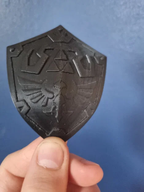 Mô hình khiên Hylian Shield 3D - Phụ kiện trang trí cho Fan Zelda - Image 1