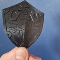 Mô hình khiên Hylian Shield 3D - Phụ kiện trang trí cho Fan Zelda - Thumbnail 1
