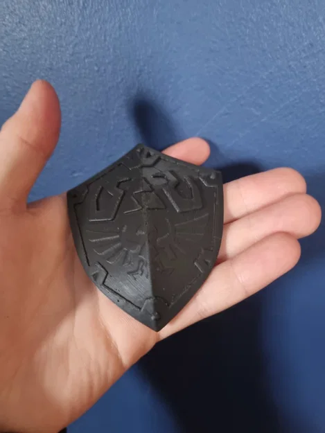 Mô hình khiên Hylian Shield 3D - Phụ kiện trang trí cho Fan Zelda - Image 2