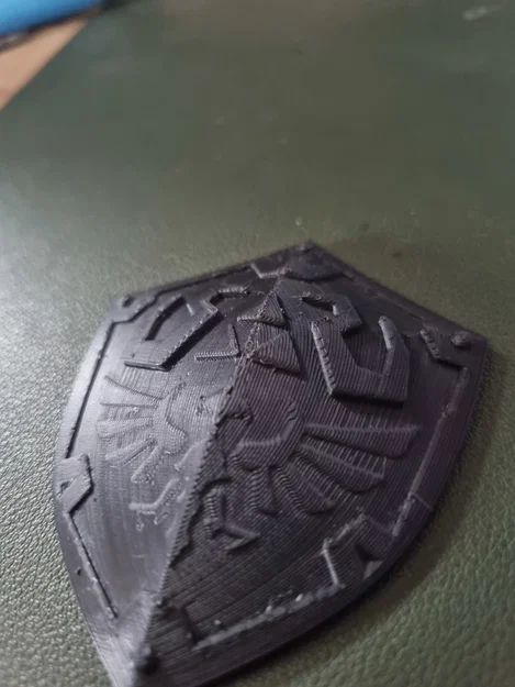 Mô hình khiên Hylian Shield 3D - Phụ kiện trang trí cho Fan Zelda - Image 4