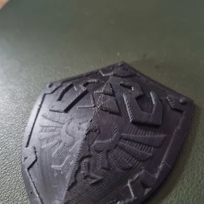 Mô hình khiên Hylian Shield 3D - Phụ kiện trang trí cho Fan Zelda