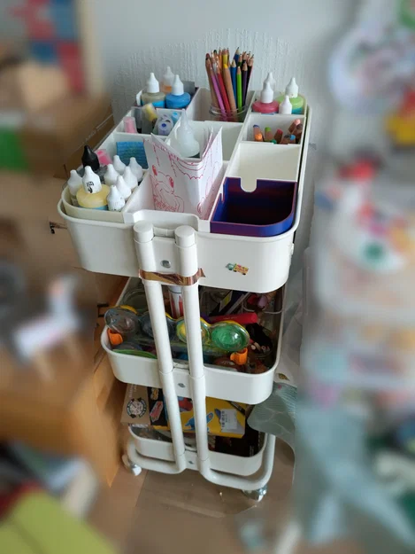 Bộ khay chia cho Ikea RÅSKOG sorter - Image 1