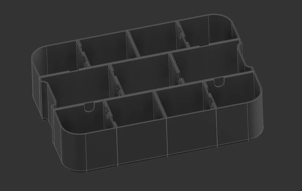 Bộ khay chia cho Ikea RÅSKOG sorter - Image 2