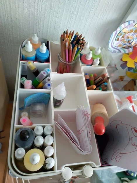 Bộ khay chia cho Ikea RÅSKOG sorter - Image 3