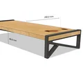 Kệ kê màn hình / kệ để bàn (Monitor stand / desk shelf) - Thumbnail 2