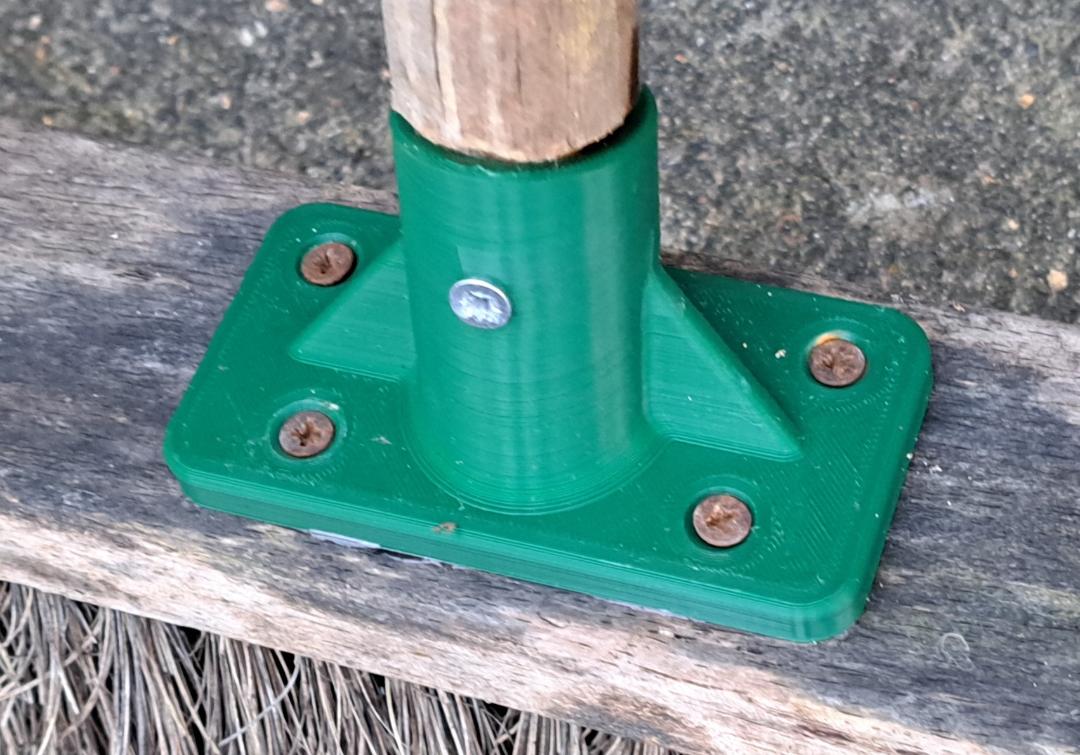 Ngàm nối cán chổi thay thế - Giải pháp sửa chữa dụng cụ sân vườn 3D