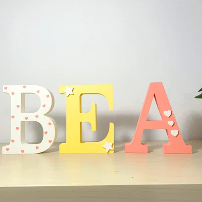 Bộ chữ dựng đứng tên tùy chỉnh 3D – 3D Custom Name Standing Letters Pack Vol.1
