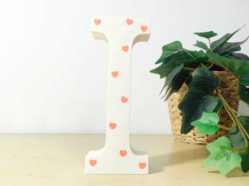 Bộ chữ dựng đứng tên tùy chỉnh 3D – 3D Custom Name Standing Letters Pack Vol.1 - Image 7