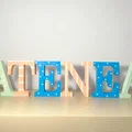 Bộ chữ dựng đứng tên tùy chỉnh 3D – 3D Custom Name Standing Letters Pack Vol.1 - Thumbnail 10