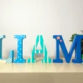 Bộ chữ dựng đứng tên tùy chỉnh 3D – 3D Custom Name Standing Letters Pack Vol.1 - Thumbnail 12