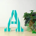 Bộ chữ dựng đứng tên tùy chỉnh 3D – 3D Custom Name Standing Letters Pack Vol.1 - Thumbnail 13