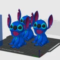 Mô hình 3D Stitch đa sắc - File in 3D đáng yêu cho mọi nhà - Thumbnail 1