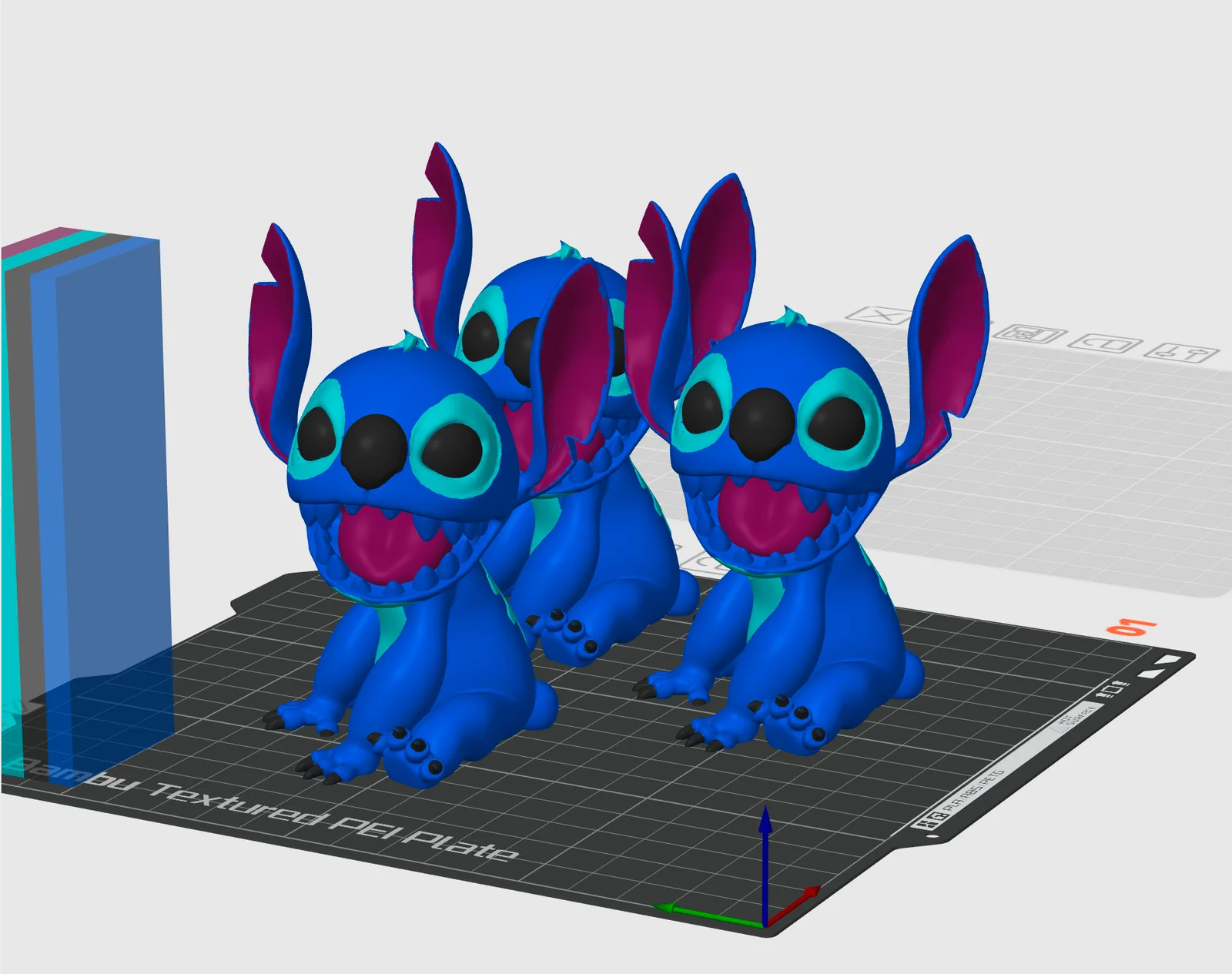 Mô hình 3D Stitch đa sắc - File in 3D đáng yêu cho mọi nhà 1