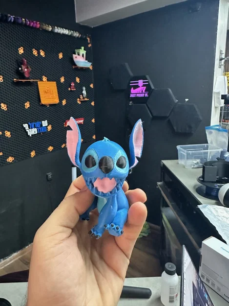 Mô hình 3D Stitch đa sắc - File in 3D đáng yêu cho mọi nhà - Image 2