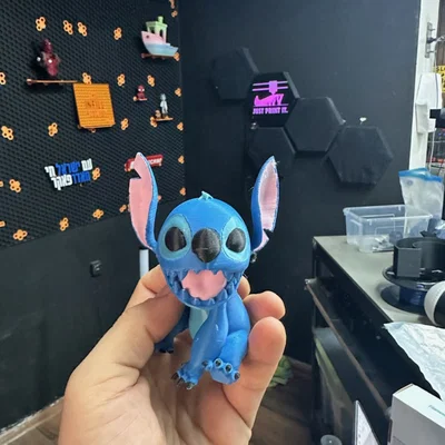 Mô hình 3D Stitch đa sắc - File in 3D đáng yêu cho mọi nhà