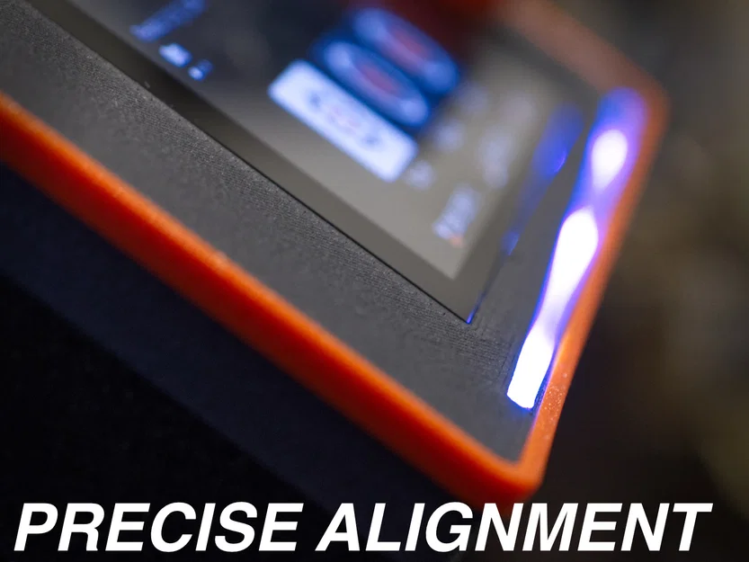 Nắp LCD mới cho Prusa XL/MK4/MK3.9/MK3.5 – tối ưu cho touch - Image 3