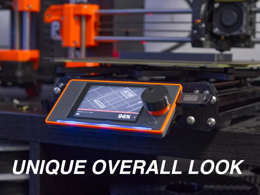 Nắp LCD mới cho Prusa XL/MK4/MK3.9/MK3.5 – tối ưu cho touch - Image 5