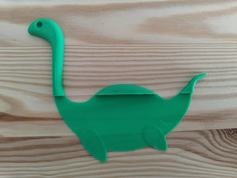 Kẹp sách 3D hình Nessie (Cute Nessie Bookmark) dễ thương - Image 2