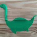 Kẹp sách 3D hình Nessie (Cute Nessie Bookmark) dễ thương - Thumbnail 2