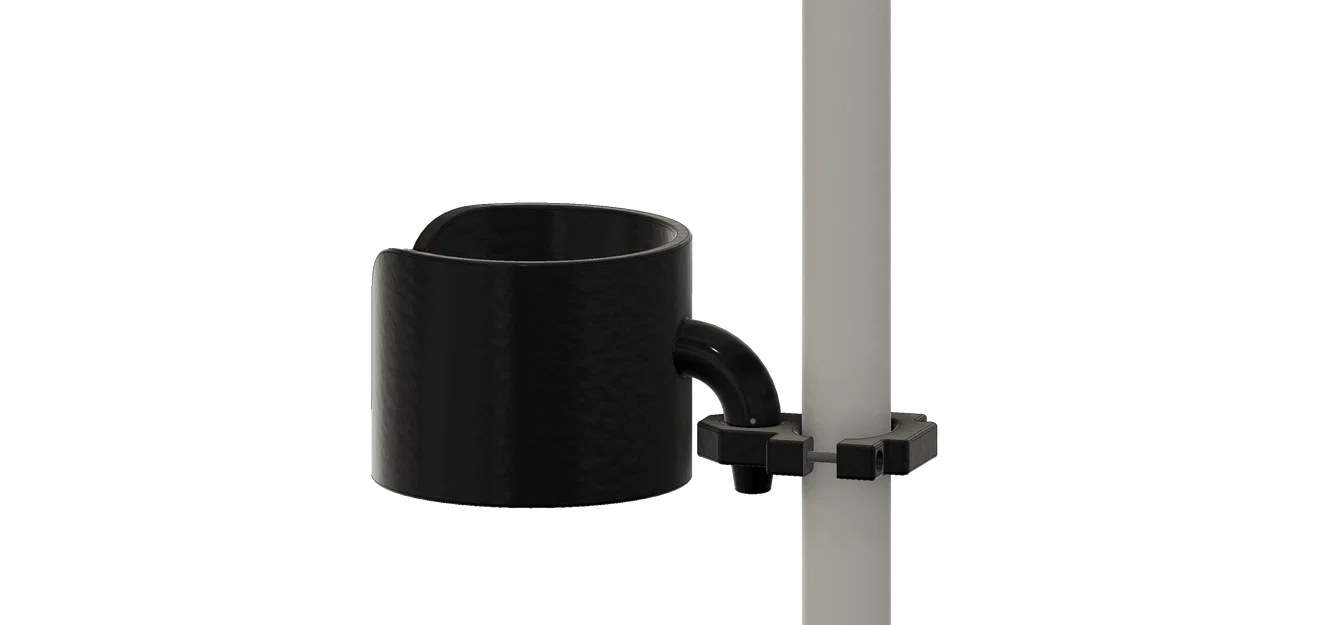Giá để ly kẹp ghế xếp đa năng (Universal Lawn Chair Cup Holder) - Image 2