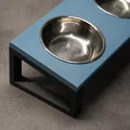 Kệ nâng tô ăn thú cưng đôi - Duo 100/120/150 mm - Thumbnail 2