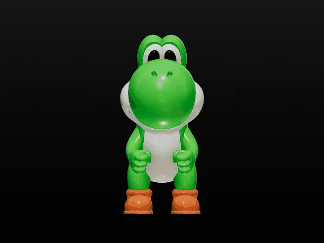 Mô hình 3D Yoshi từ Super Mario - Tải file STL miễn phí - Image 2