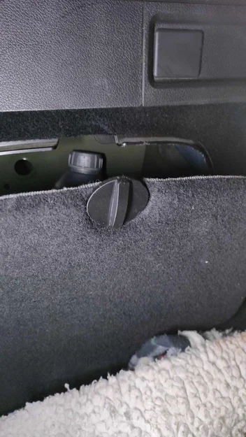 Chốt gài tấm ốp khoang hành lý Opel Astra GM 13310144 in 3D - Image 4