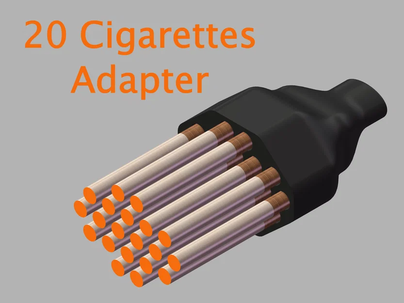 Bộ chuyển đổi hút 20 điếu thuốc (20 Cigarettes Adapter) - Image 1