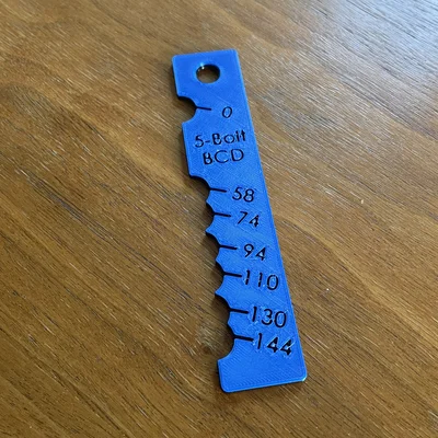 Thước đo BCD 5 tay (Bolt-Circle-Diameter) [Dụng cụ xe đạp]