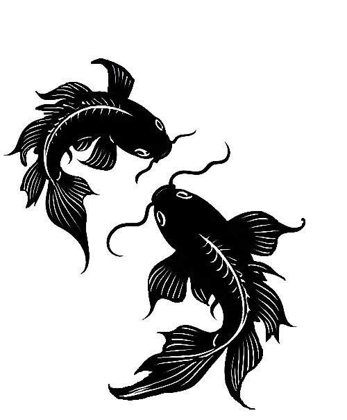 Mô hình đôi cá 3D trang trí tường nghệ thuật độc đáo - Image 1