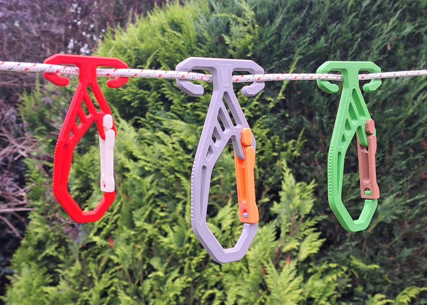 Móc Dây Carabiner (Carabiner Rope Hook) - Image 1