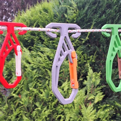 Móc Dây Carabiner (Carabiner Rope Hook)