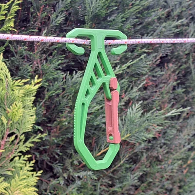Móc Dây Carabiner (Carabiner Rope Hook)
