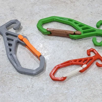 Móc Dây Carabiner (Carabiner Rope Hook)