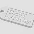 Móc khóa Best Mum/Best Dad - Thumbnail 1