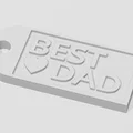 Móc khóa Best Mum/Best Dad - Thumbnail 2
