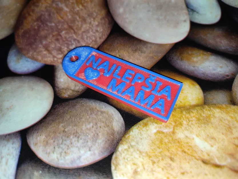 Móc khóa Best Mum/Best Dad - Image 3