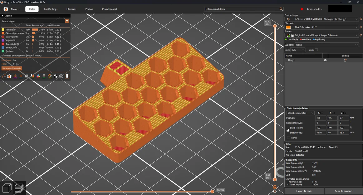 HSW - Giá đỡ 23 mũi bit (HSW 23 bit holder) - Image 3