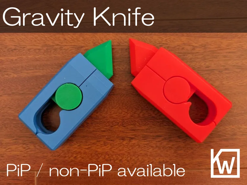Gravity Knife (PiP / Non PiP) – Dao trọng lực in PiP hoặc lắp rời - Image 1