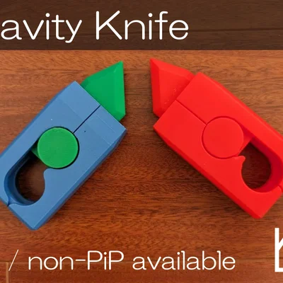 Gravity Knife (PiP / Non PiP) – Dao trọng lực in PiP hoặc lắp rời